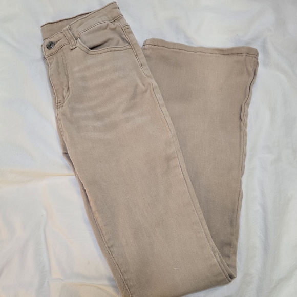 Stylish Women's Blue and Beige Jeans - Picture 4 of 4